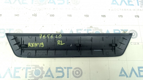 Door sill outer rear left Lexus RX350 RX450h 16-22 black