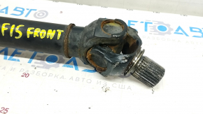 Driveshaft front propeller BMW X5 F15 14-18 N55, N57, 4.4T AWD, rusty