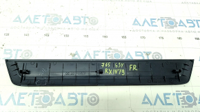 Door sill outer front right Lexus RX350 RX450h 16-22 black, scratches
