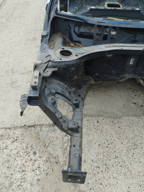Front right quarter Hyundai Elantra AD 19-20 on the body, black