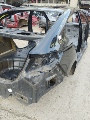 Quarter wing rear right Hyundai Elantra AD 17-20 on the body, black, pokes