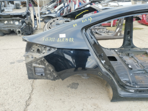 Quarter wing rear right Hyundai Elantra AD 17-20 on the body, black, pokes