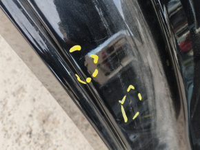 Quarter wing rear right Hyundai Elantra AD 17-20 on the body, black, pokes