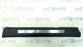 Door sill inner front left Lexus RX350 RX450h 16-22 black with chrome, scratches, corrosion