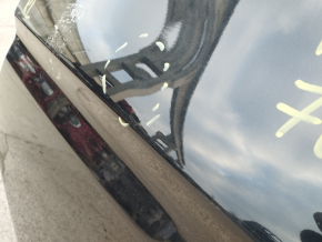 Quarter wing rear left BMW X5 F15 14-18 on the body, black, pokes