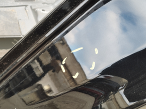 Quarter wing rear left BMW X5 F15 14-18 on the body, black, pokes