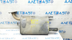 Muffler rear part with barrel Toyota Camry v55 15-17 2.5 usa without chrome tips, dented