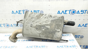 Muffler rear part with barrel Toyota Camry v55 15-17 2.5 usa without chrome tips, dented