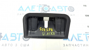 Lexus RX350 RX450h 16-22 black, worn trunk door lock trim
