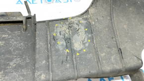 Rear beam protection Hyundai Elantra AD 17-20 is pressed, torn
