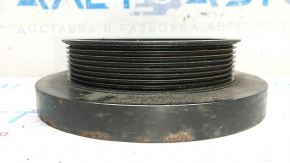 Crankshaft pulley BMW X5 F15 14-16 3.0T N55B30B, rusty