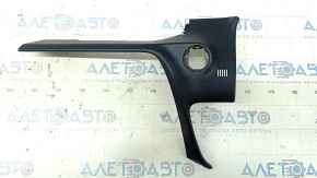 Front panel trim center Lexus RX350 RX450h 16-22 black, scratches