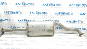 Exhaust line middle part Lexus RX350 16-22 is dented, bolt is broken, rusty