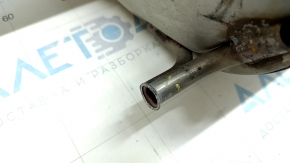 Exhaust line middle part Lexus RX350 16-22 is dented, bolt is broken, rusty