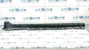 Left threshold Toyota Prius 50 16-22 green, broken fasteners, scratches
