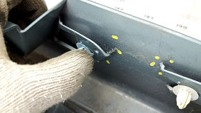 Left threshold Toyota Prius 50 16-22 green, broken fasteners, scratches