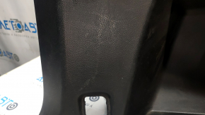 Left arch trim Subaru Forester 14-16 SJ black, without electric seat folding, scratches