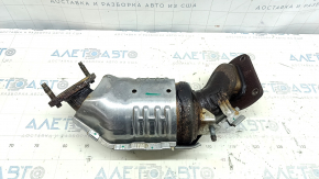 Exhaust manifold rear with catalytic converter Lexus RX350 16-22 rusty