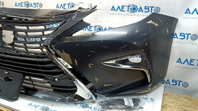 Front bumper assembly Lexus ES300h ES350 16-18 rest 14 positions