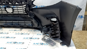 Front bumper assembly Lexus ES300h ES350 16-18 rest 14 positions