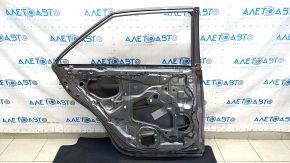 Door bare rear left Toyota Camry v55 15-17 usa, graphite 1H1, dented, bumps