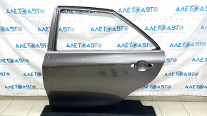 Door bare rear left Toyota Camry v55 15-17 usa, graphite 1H1, dented, bumps