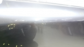 Door bare rear left Toyota Camry v55 15-17 usa, graphite 1H1, dented, bumps