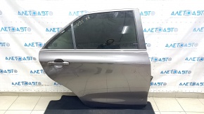 Door assembly rear right Toyota Camry v55 15-17 usa, graphite 1H1, bumpers