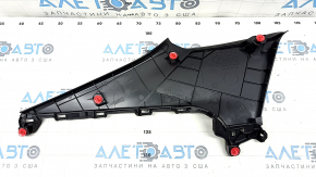 Rear pillar trim upper right Toyota Prius 50 21-22 black
