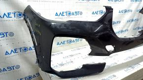 Bare front bumper BMW X5 G05 19-23 for parking sensors and PMA, black, broken fasteners
