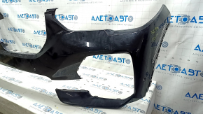 Bare front bumper BMW X5 G05 19-23 for parking sensors and PMA, black, broken fasteners