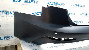 Bare rear bumper Audi A6 C8 19 - for S-line parking sensors, scratches, dented, broken mount