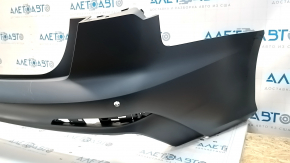 Bare rear bumper Audi A6 C8 19 - for S-line parking sensors, scratches, dented, broken mount