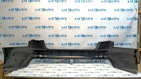 Bare rear bumper Audi A6 C8 19 - for S-line parking sensors, scratches, dented, broken mount