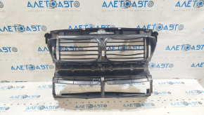 Radiator deflector blinds assembly BMW 5 F10 14-16 without motor