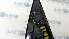 Roof trim rear right Toyota Prius 50 16-22 black gloss, broken fastening
