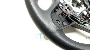 Naked steering wheel BMW X5 G05 19-23 leather black with heating under petals, Sport, scratches
