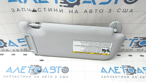 Left visor Toyota Prius 50 19-22 gray