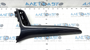 Dashboard trim center right Toyota Prius 50 Prime 17-22 black, for large display with deflector