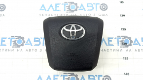Airbag in the steering wheel driver Toyota Prius 50 16-22 black, rusty pyropatron