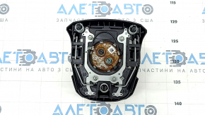Airbag in the steering wheel driver Toyota Prius 50 16-22 black, rusty pyropatron