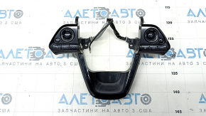 Toyota Prius 50 16-22 steering wheel control buttons for lane keeping, radar and heated steering wheel, white inserts