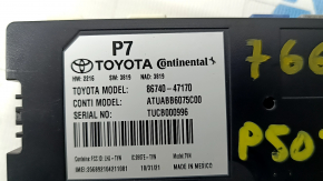 Telematics Transceiver Control Module Toyota Prius 50 Prime 17-22 Broken Mount
