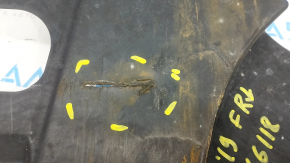Front right mudguard lower part BMW X5 G05 19-23 tears, worn