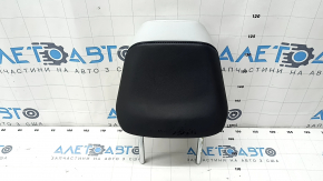 Headrest front left Toyota Prius 50 16-22 leather black-gray, for cleaning