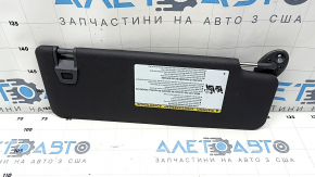 Left visor Toyota Sienna 21-25 dark gray