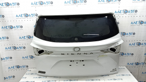 Naked trunk door with glass Toyota Sienna 21-25 plastic, tinted, white 089, scratches, dent