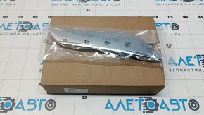 Air duct trim on the wing right BMW 5 G30 17-23 chrome