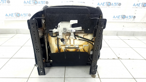 Passenger seat Toyota Prius 50 19-22 with airbag, mechanical, heated, black-gray leather, dry-cleanable