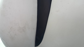 Passenger seat Toyota Prius 50 19-22 with airbag, mechanical, heated, black-gray leather, dry-cleanable